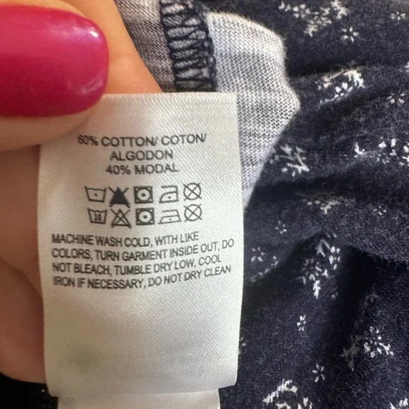 * ❤️!  LUCKY Brand CASUAL TOP   SMALL - Picture 7 of 8